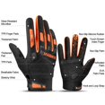thumbnail image 2 of Guantes de bicicleta de montaña INBIKE con pantalla táctil, acolchados gruesos en EVA, 2 of 8