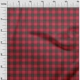 thumbnail image 2 of oneOone Georgette Viscose Fabric Tartan Check Print Fabric By Yard 42 Inch Wide, 2 of 4