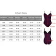 thumbnail image 2 of Hilor Women's One Piece Swimsuits Tummy Control Swimwear Underwire Push up Monokini, 2 of 7