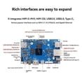 thumbnail image 4 of For 5 RK3588S 4GB LPDDR4/4X 8-Core RISC-V 6TOPS AI CPU, 4 of 5