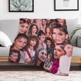 thumbnail image 6 of Zendaya Blanket Sexy #8 Super Soft Throw Blanket Silky Flannel Lightweight for Sofa, Bed Blanket All Season Use 30""*40""（76 * 100cm）, Style-2, 6 of 6