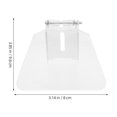 thumbnail image 4 of RUNROTOO 1 Pair Plastic Bench Eye Shield With Eye Protection For Adults Use, 4 of 8
