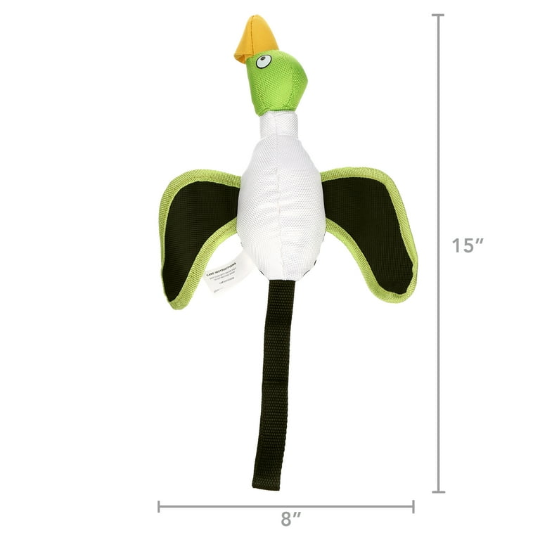 Hyper Pet Flying Fabric Green Duck Bungy Neck Slingshot