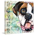 thumbnail image 2 of Marmont Hill - "Pop Art Boxer Mugshot" by Stephanie Gerace Painting Print on Wrapped Canvas, 2 of 5