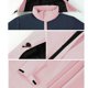 thumbnail image 5 of Chaquetas y abrigos casuales con capucha y manga larga para mujer, color, con bolsillo y cremallera, chaqueta cortavientos de poliéster para mujer, 5 of 6