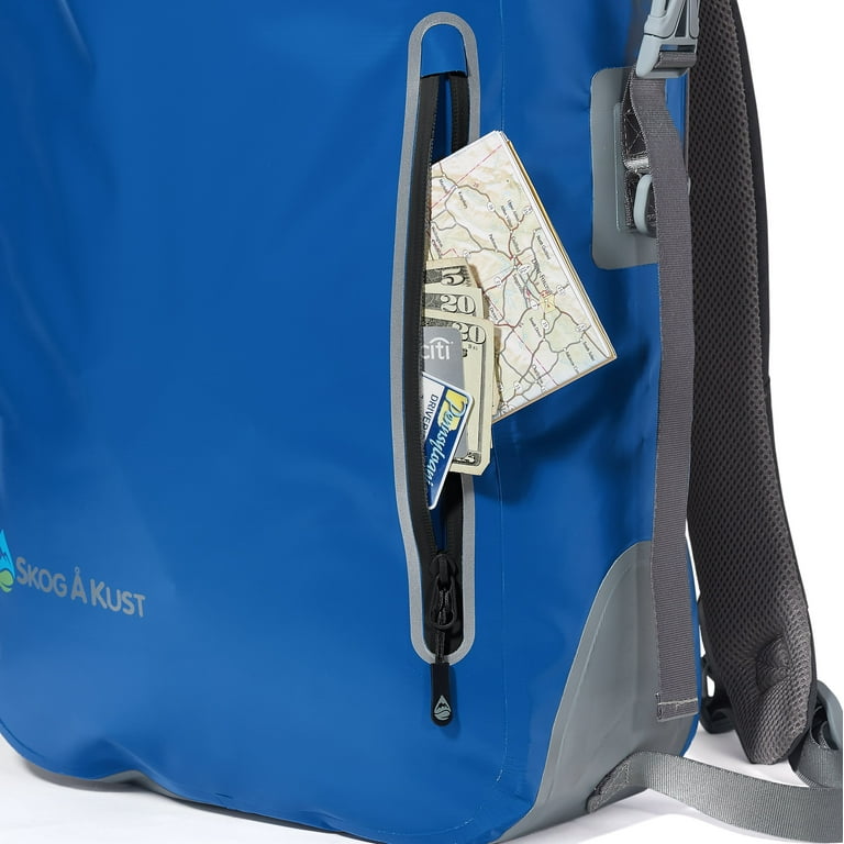 BackSak 35L White Waterproof Backpack by Skog A Kust
