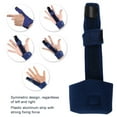 thumbnail image 1 of Finger Corrector, Adjustable Portable Breathable Light Weight Strong Fixing Force Finger Splint, Alleviate the Bending for Prevent Finger Joints from Bending Blue, 1 of 7