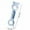 Blue, variant on Cinvoph Cute Bottle Opener Manual, 4-in-1 Multi-Function Can Opener, Portable Tool Cap Remover, Pink