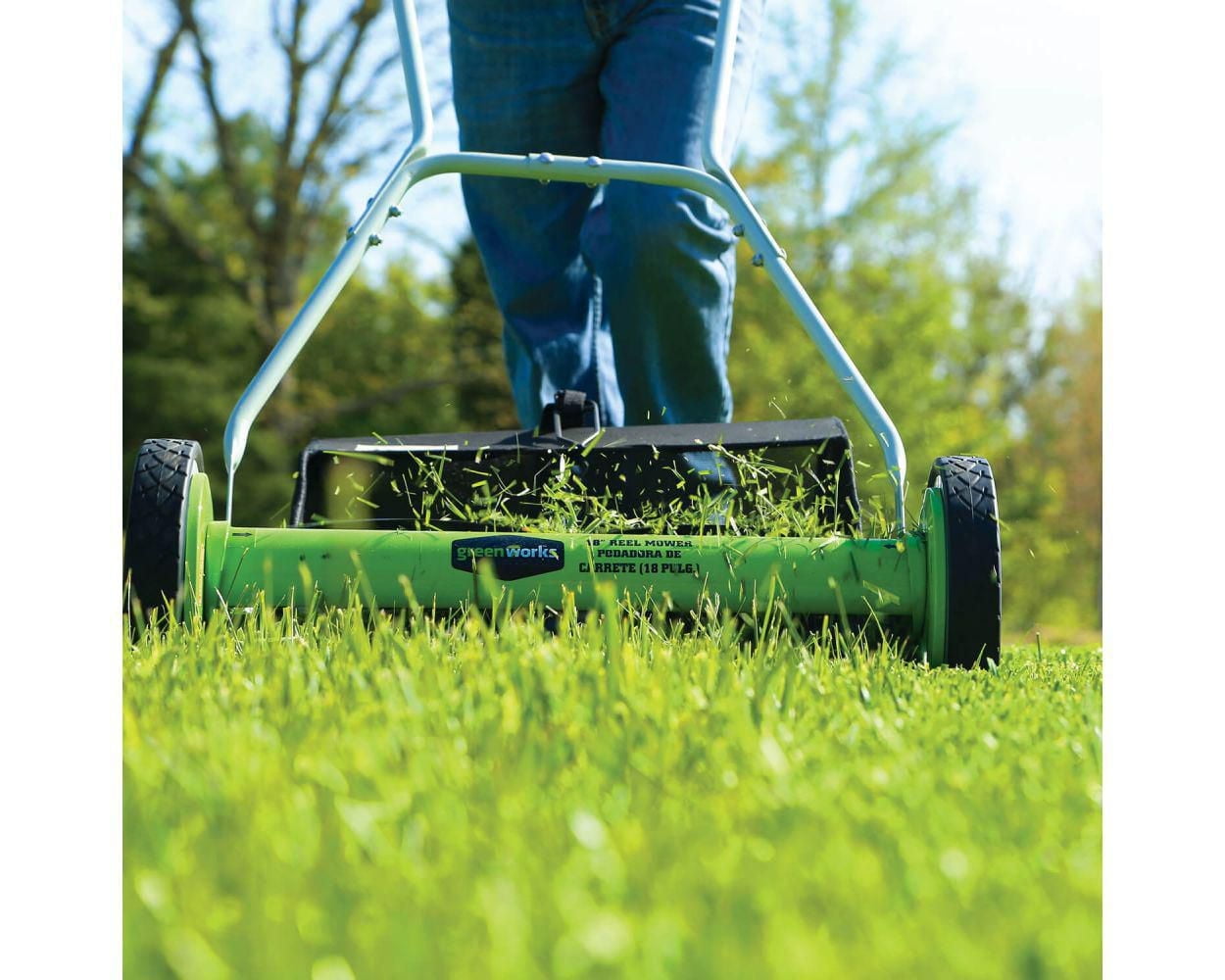 Greenworks 16" Cordless Reel Mower