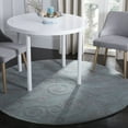 thumbnail image 2 of SAFAVIEH Soho Aleta Floral Wool Area Rug, Grey/Multi, 6' x 6' Square, 2 of 9
