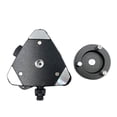 thumbnail image 6 of Tribrach with Optical Plummet&GPS Tribrach Adapter Carrier with 5/8InX11 Mount Rotate  for Total Station GPS GNSS B, 6 of 6