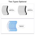 thumbnail image 3 of Filter 8pcs Filters for 61OZ/1.8L Transparent Cat Water Fountain Filters Pet Fountain Activated Carbon Filter Replacement Filter for Cat Fountain, 3 of 7