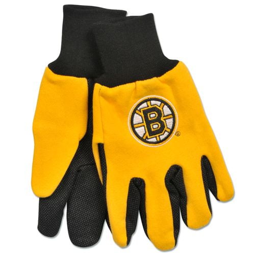 Boston Bruins Two Tone Gloves Adult by McArthur