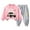 Pink, variant on Kakishop Baby Boy Outfits Toddler Boy Clothes Long Sleeved Sweatshirts Pants Car Clothes (Sky Blue,5-6 Years)