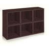 Way Basics Modular 6 Cube Bookcase