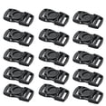 thumbnail image 1 of 50Pcs Multifunctional Belt Buckles Safety Backpack Buckles Plastic Release Buckle Black (25mm), 1 of 7