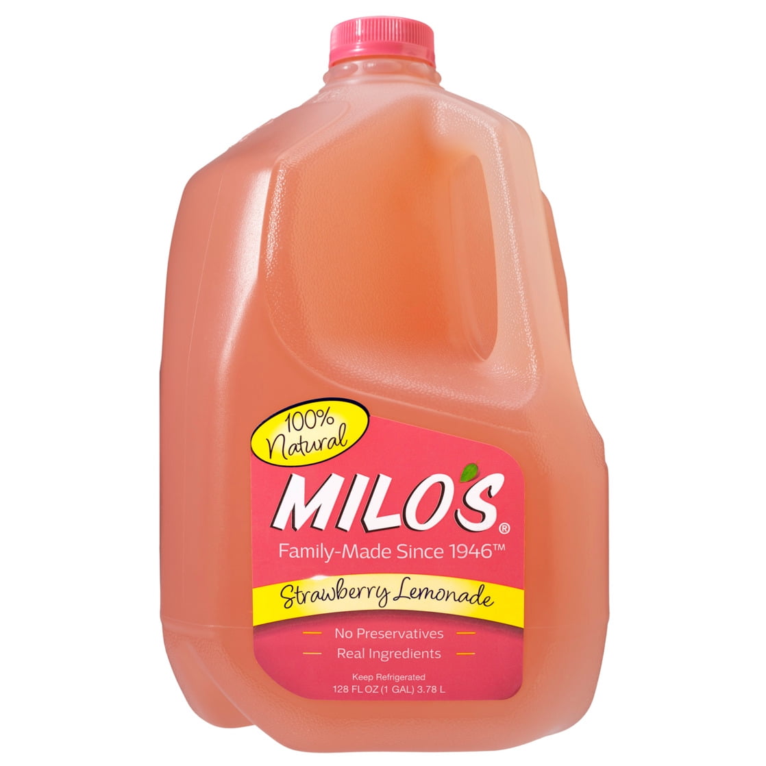 Milo's Strawberry Lemonade - 128 fl oz