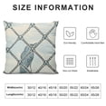 thumbnail image 5 of BANET Rectangular Pillow Cover Decorative Lumbar Throw Pillow Cover for Couch Sofa White, 5 of 5