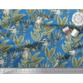 thumbnail image 3 of Soimoi Polyester Crepe Fabric Leaves & Lemur Animal Decor Fabric Printed Yard 42 Inch Wide, 3 of 3