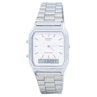 Men's Core AQ230A-7D Silver Stainless-Steel Quartz Watch