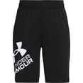 thumbnail image 2 of Shorts Under Armour Prototype 2.0 Logo para niños - Negro/Blanco, 2 of 3