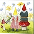 thumbnail image 3 of Great Art Now Gnome Neighbors by Grace Popp 3 Piece Canvas Art Set Each 14W x 14H, 3 of 4