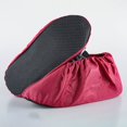 thumbnail image 2 of Yesbay 5 Pair Waterproof Shoe Covers Reusable Foldable Rain Boot Covers Wear Resistant Shoe Protector Overshoes,Wine Red, 2 of 10