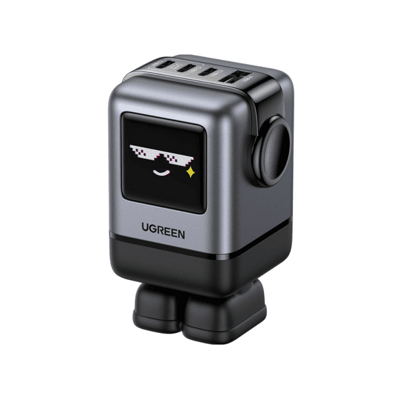 Cargador UGREEN Nexode 100W 3 Tipo C, 1 USB A Carga Rápida GaNRobot