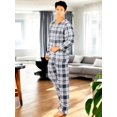 thumbnail image 4 of Pijama De Hombre Afelpada Pantalón Sudadera Tela Polar Suave, 4 of 5