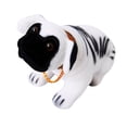 thumbnail image 2 of Estatua de perro con cabeza meneante, decoración para cachorro de coche, bonitos accesorios para coche, regalo de inauguración de la casa Blanco, 2 of 9