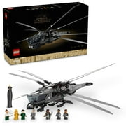 LEGO Icons Dune Atreides Royal Ornithopter, Collectible Dune Inspired Model for Build and Display, Adult Gift Idea for Sci-Fi Movie Fans, 8 Dune Minifigures such as Chani and Baron Harkonnen, 10327