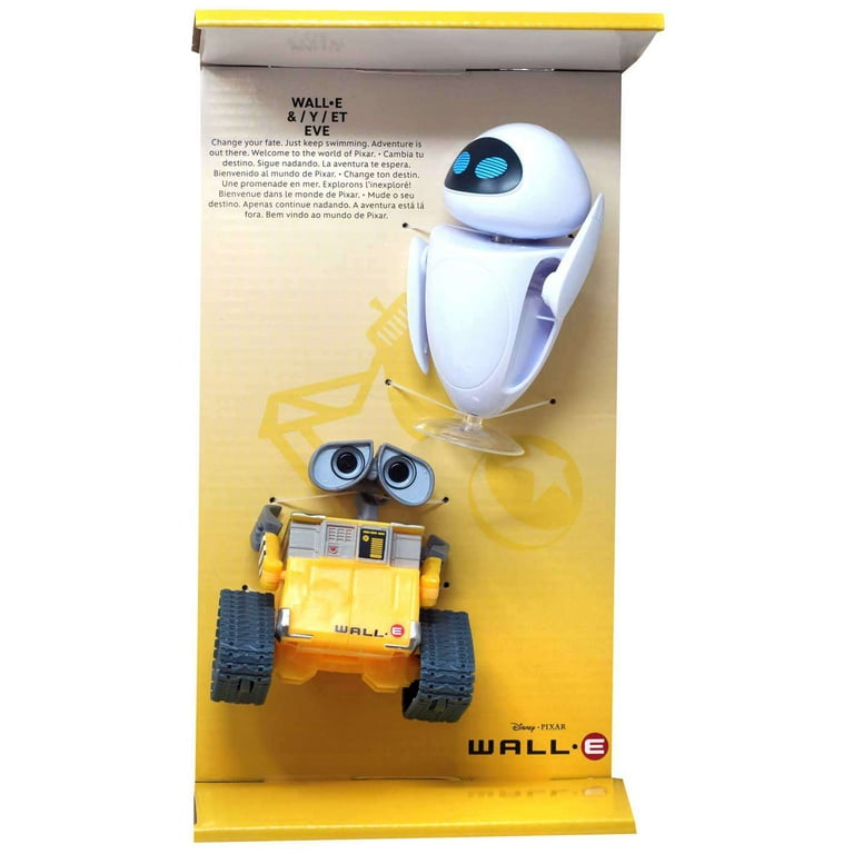 Disney / Pixar Core Wall-E & Eve Action Figure 2-Pack - Walmart.com