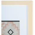 thumbnail image 4 of SAFAVIEH Mejia 23 in. Framed Textile Wall Art, Ivory/Dark Beige, 4 of 5