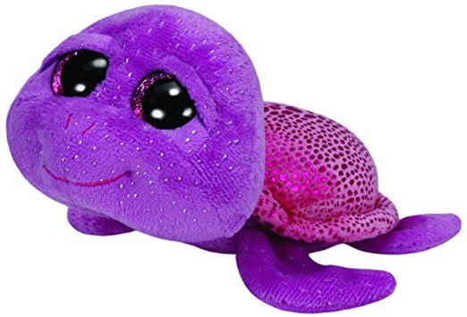 purple stuffed turtle