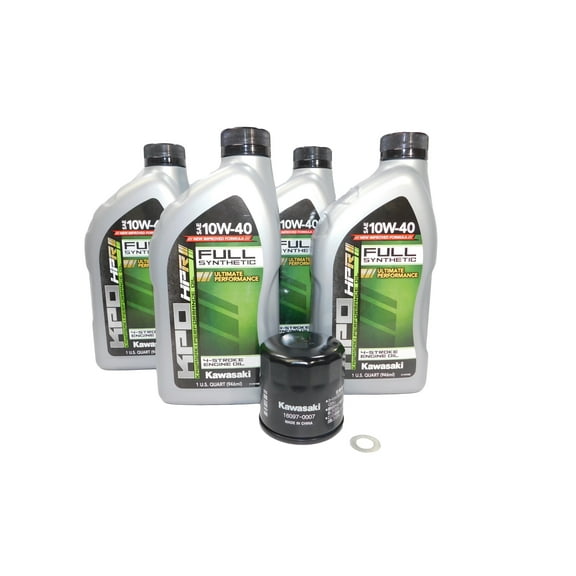 2015-2026 Kawasaki Brute Force Teryx OEM Full Synthetic Oil Change Kit KAW106