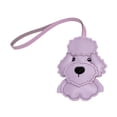thumbnail image 2 of Llavero de perro de peluche ligero, regalo de cumpleaños, colgante de perro único y único para bolso. Púrpura, 2 of 9