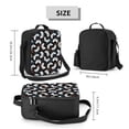 thumbnail image 2 of Logiee Cool Gamepad Print Insulated Lunch Bag for Women/Men, Reusable Lunch Box for Office Work School Picnic Beach,Leakproof Freezable Cooler Bag with Shoulder Strap, 2 of 7