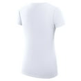 thumbnail image 3 of Women's G-III 4Her by Carl Banks White Indiana Pacers Super-Slim Fit Lightweight Team Logo V-Neck T-Shirt, 3 of 3