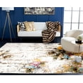 thumbnail image 3 of SAFAVIEH Aria Caelestinus Abstract Area Rug, Cream/Olive, 6'7" x 9'2", 3 of 6