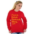 thumbnail image 3 of Flash Gordon Comic Book Characters Sweatshirt for Men or Women Brisco Brands M, 3 of 6