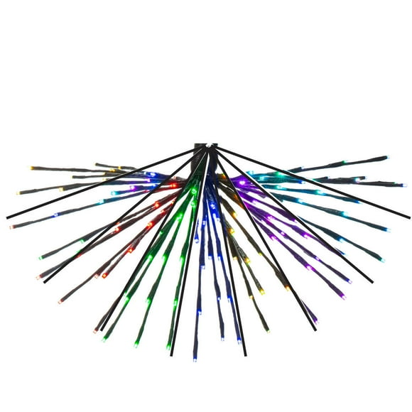 160Lt x 24" RGB-WW Black Starburst Remot