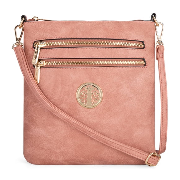 Bolso Cruzado Montana West Pequeño para Hombro de Viaje Rosa Vegano