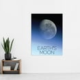 thumbnail image 2 of NASA Our Solar System Earth's Atmosphere Moon Image ISS Extra Large XL Wall Art Poster Print, 2 of 3