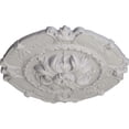 thumbnail image 3 of Ekena Millwork 16 1/2"OD x 2 3/8"P Southampton Ceiling Medallion, Hand-Painted Ultra Pure White, 3 of 6