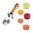 1-Pcs, variant on Triangle Fruit Cube Cutter with Wooden Handle,Stainless Steel Watermelon Slicer Cutter, Easy Slice Tool for Watermelon, Melon, Apple & More
