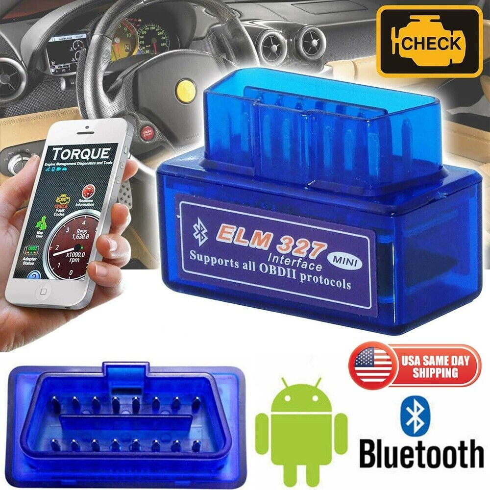 Car OBD2 Code Reader Bluetooth Auto Interface Adapter Diagnostic