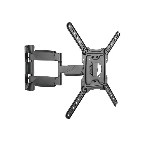 Monoprice Full-Motion Articulating TV Wall Mount Bracket for LED TVs 23in to 55in, Max Weight 77 lbs, Extension of 1.9in to 20.3in, VESA Up to 400x400, Fits Curved Screens, UL Certified - EZ Series