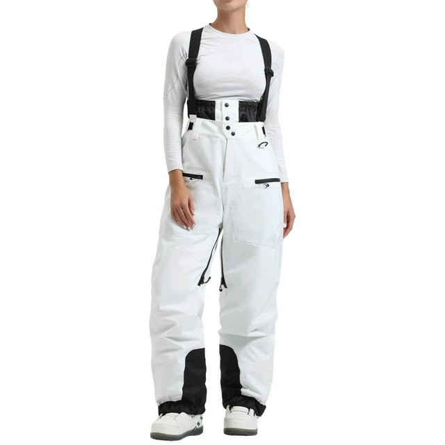 JMYHOAM Combinaisons pour Femmes Combinaisons Colorées Extérieures Chaudes Combinaisons de Ski Vestes Combinaisons d'Hiver