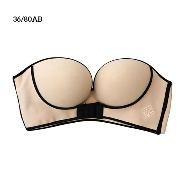 Women's Full-Coverage Wireless Bra Push Up Seamless Bras Straps Backless  Comfortable Everyday Wear Push Up Bra Sexy White : : Clothing,  Shoes & Accessories