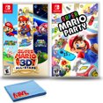 thumbnail image 1 of Nintendo Switch Super Mario 3D All-Stars with Super Mario Party + 6Ave Cloth Nintendo HACPAVP3A-005, 1 of 9